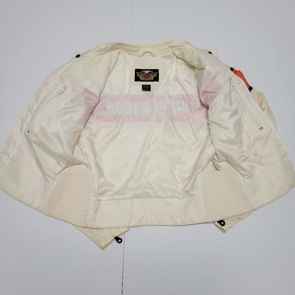 Harley Davidson Vintage Nylon Racing  Women's Jacket. - Picture 9 of 16